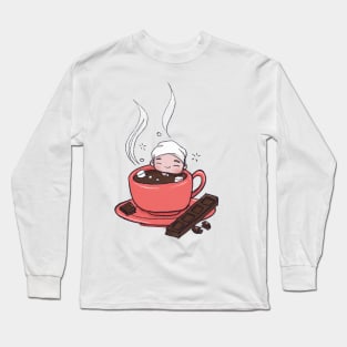 Coffee or Choco Long Sleeve T-Shirt